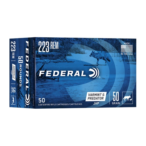 [FEAE22350VP] FED AM EAGLE V&P 223REM 50GR 50/250