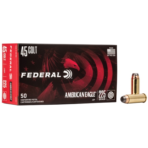 [FEAE45LCBX] FED AM EAGLE 45LC 225GR JSP 50/1000