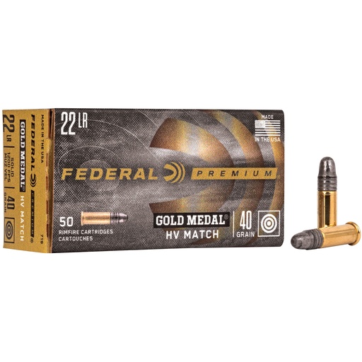 [FEGM719] FED GOLD MDL 22LR 40GR SLD 50/5000