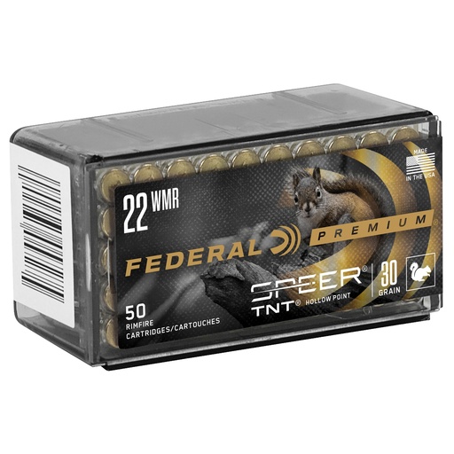 [FEP765] FED PRM 22WMR 30GR JHP 50/3000