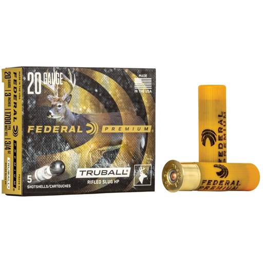 [FEPB209RS] FED VSHOK 20GA 3" TB SLUG HP 5/250