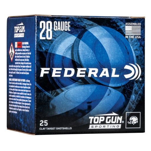 [FETGS282175] FED TOP GUN 28GA 2.75" #7.5 25/50