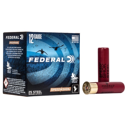 [FEWF1332] FED SPEED SHOK 12GA 3.5" #2 25/250