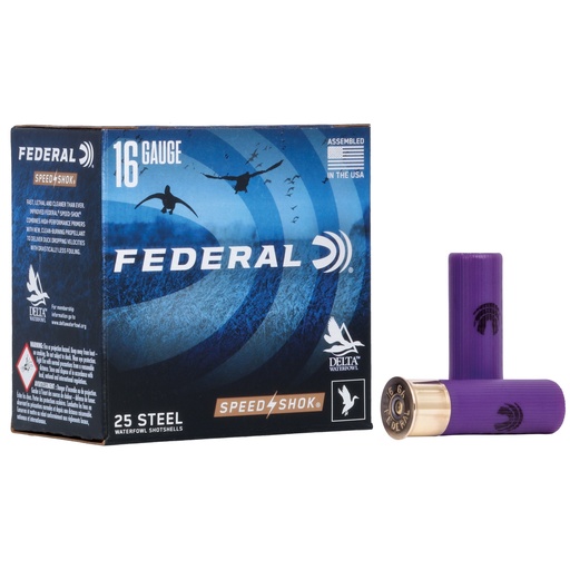 [FEWF1684] FED SPEED SHOK 16GA 2.75" #4 25/250