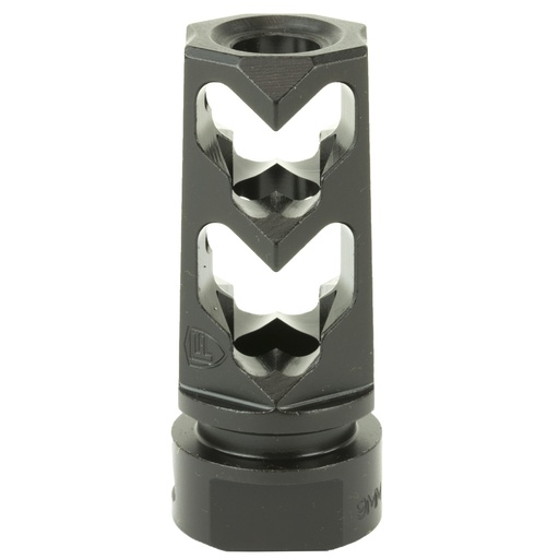 [FORT9MM-MB-BLK-36] FORTIS MUZZLE BRAKE 9MM 1/2X36 BLK