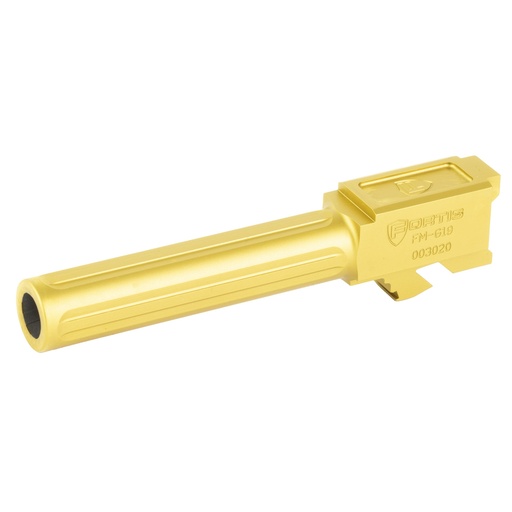 [FORTFM-G19-TIN] FORTIS BARREL FOR GLK 19 TIN GOLD