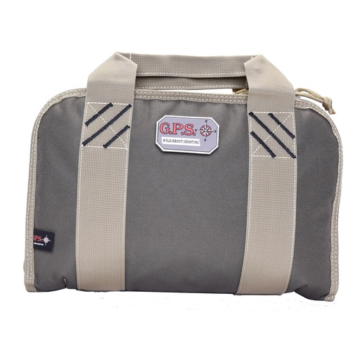 [GOGPS-1310PCRK] GPS QUAD PISTOL BAG GREEN/KHAKI