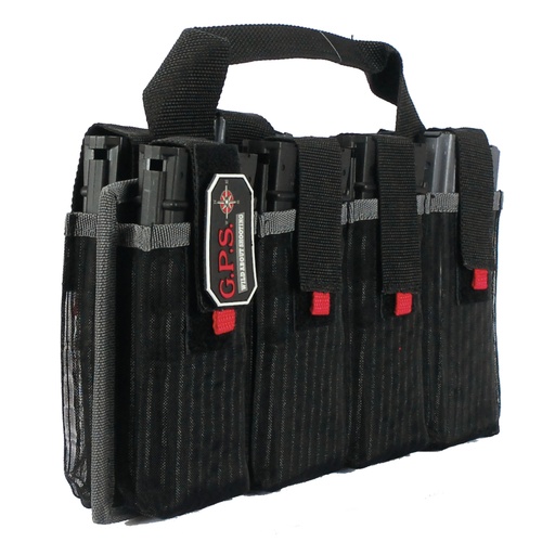 [GOGPS-1365MAG] GPS AR 8-MAGAZINE -MAGAZINE TOTE BLK