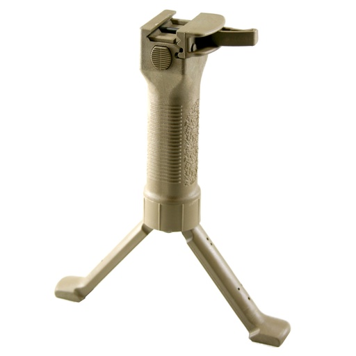 [GPSV2CLT] GRIP-POD MIL PLY/STL BIPOD CL V2 TAN