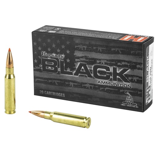 [H80927] HRNDY BLACK 308WIN 155GR AMAX 20/200