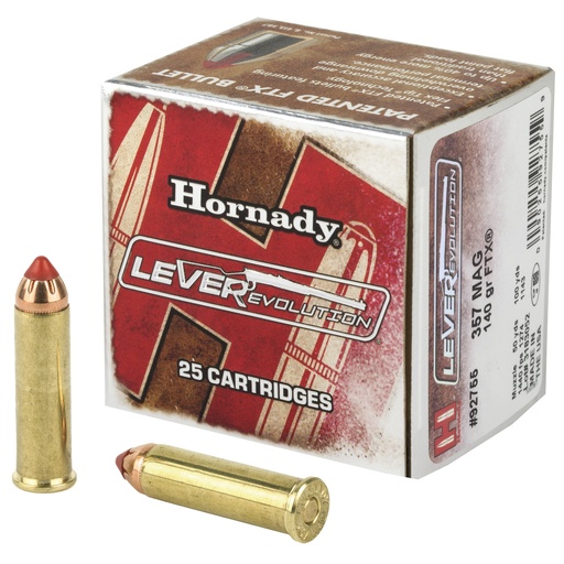 [H92755] HRNDY LVREVO 357MAG 140GR 25/250