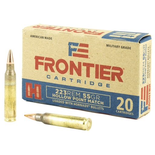 [HFR140] FRONTIER 223REM 55GR HP MATCH 20/500