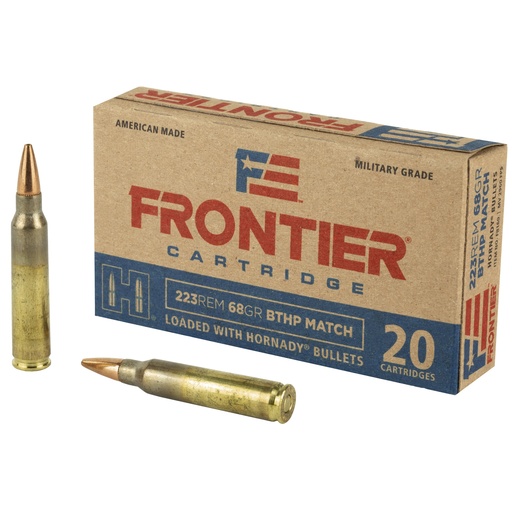 [HFR160] FRONTIER 223REM 68GR BTHP MTCH 20