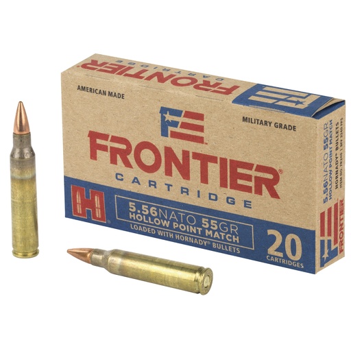 [HFR240] FRONTIER 556NATO 55GR HP MTCH 20/500