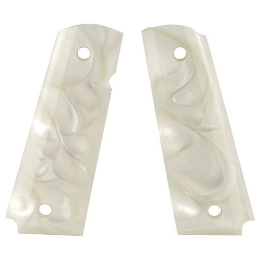 [HO45318] HOGUE GRIP 1911 GOVT PEARL AMBI WHT