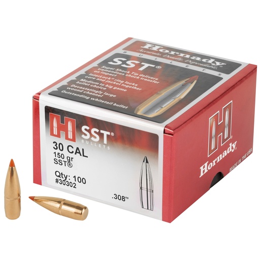 [HRB30302] HRNDY SST 30CAL .308 150GR 100CT