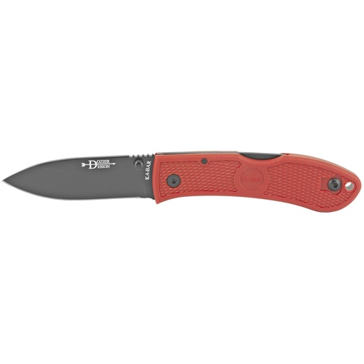 [KBAR4062RD] KBAR D2 FOLDING HUNTER W/PCKT CLIP