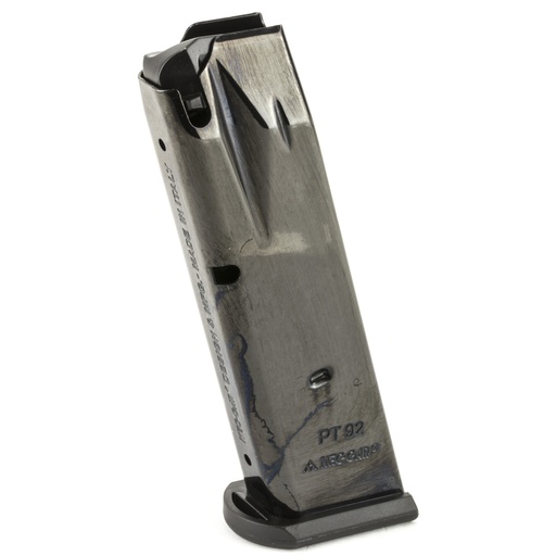 [MCGRP8515B] MEC-GAR MAG RUGER P85 9MM 15RD BL