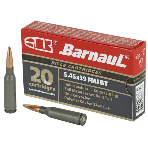 [MKSBRN545X39FMJ60] BARNAUL 545X39 60GR FMJ 20/500