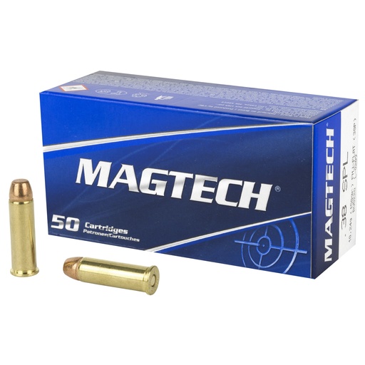 [MT38P] MAGTECH 38SPL 158GR FMJ FLAT 50/1000