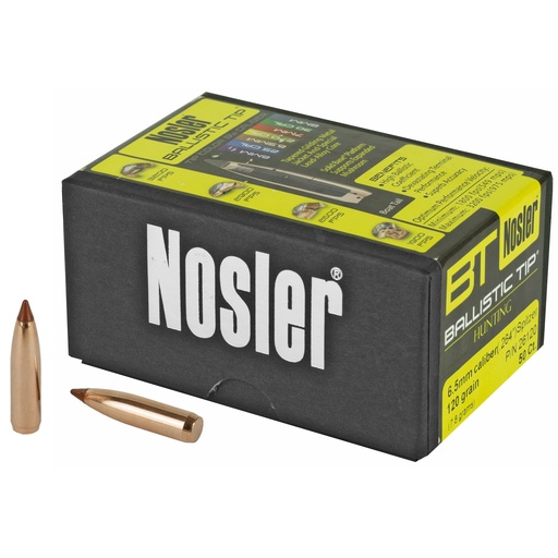 [NOSB26120] NOSLER 6.5MM 120GR 50CT