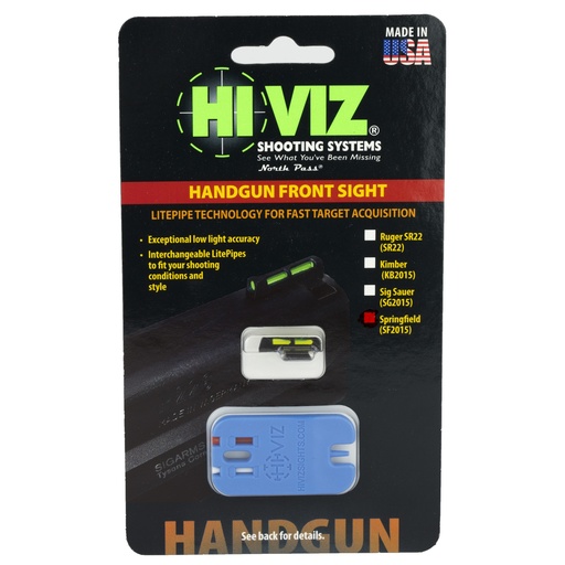 [NPSF2015] HIVIZ LITEWAVE FRNT SGHT SPGFLD 1911