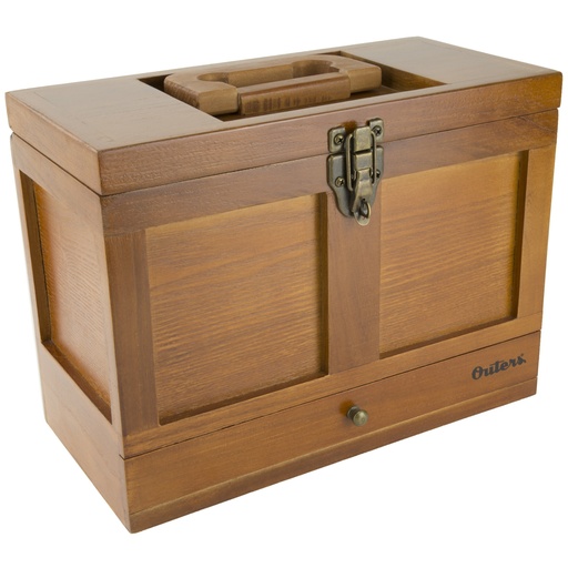 [OUT70084] OUTERS 25PC UNIV CLNG TOOL BOX WOOD