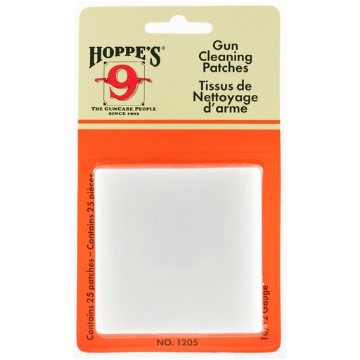 [PI1205SNGL] HOPPES CLNG PATCH 16-12GA 25/BAG