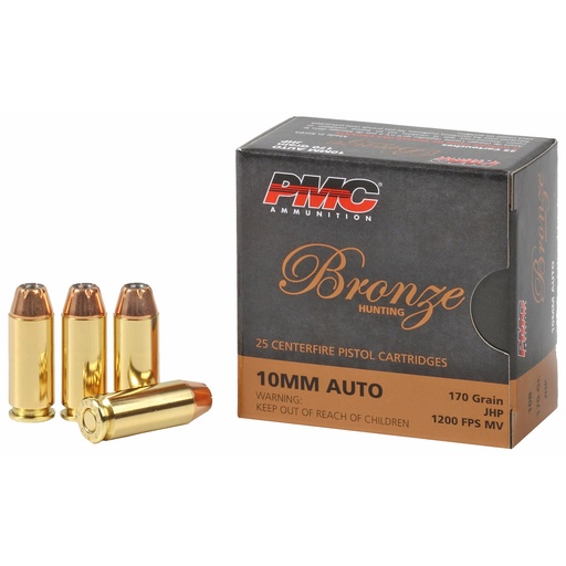 [PMC10B] PMC BRNZ 10MM 170GR JHP 25/500