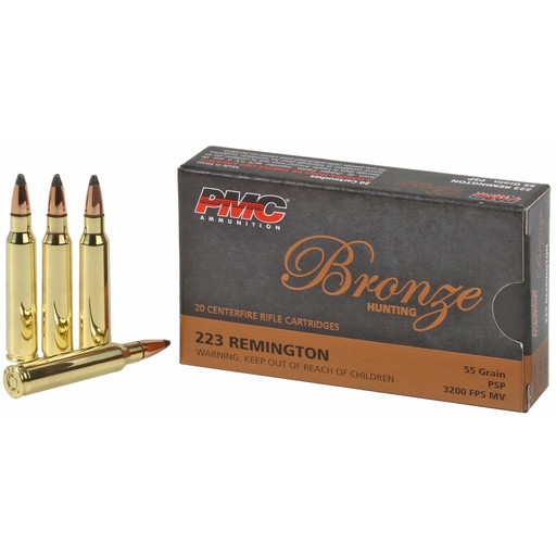 [PMC223SP] PMC BRNZ 223REM 55GR SP 20/800