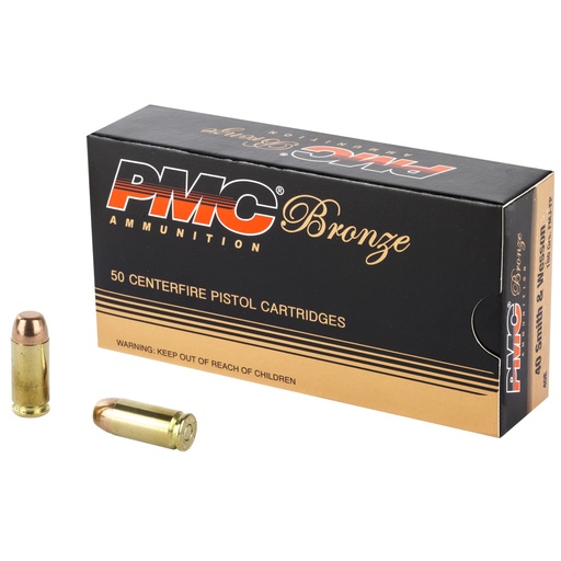 [PMC40E] PMC BRNZ 40SW 180GR FMJ FP 50/1000