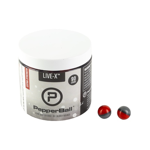 [PPB104-81-0352] PEPPERBALL LIVE-X 90 CT