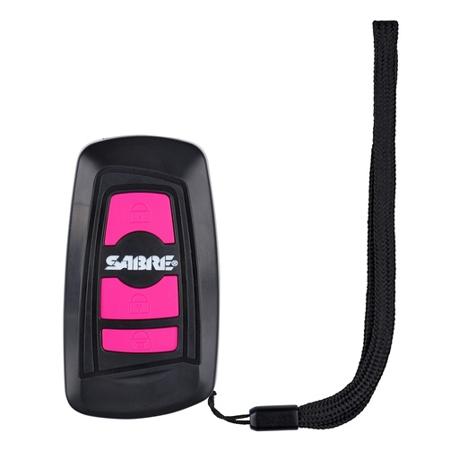 [SABS-1013-PK] SABRE 3-IN-1 KEY FOB STUN GUN PINK