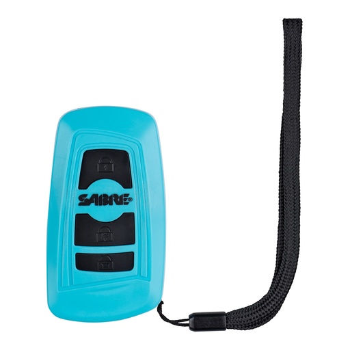 [SABS-1013-TQ] SABRE 3-IN-1 KEY FOB STUN GUN TEAL
