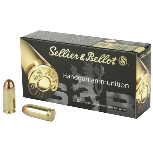 [SB45A] S&B 45ACP 230GR FMJ 50/1000