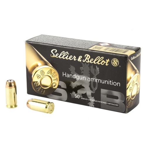 [SB45C] S&B 45ACP 230GR JHP 50/1000