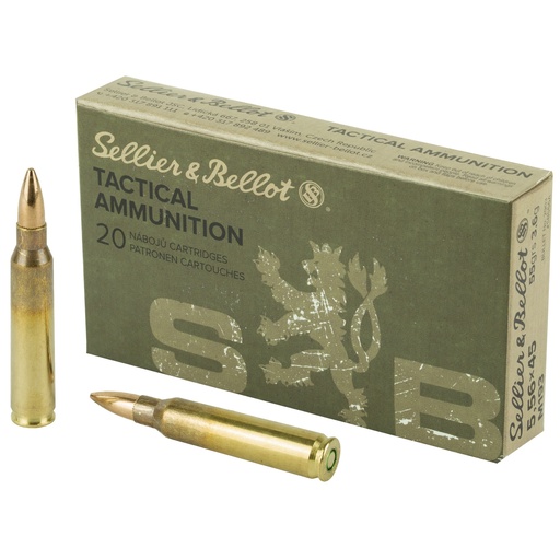 [SB556A] S&B 556NATO 55GR FMJ 20/1000