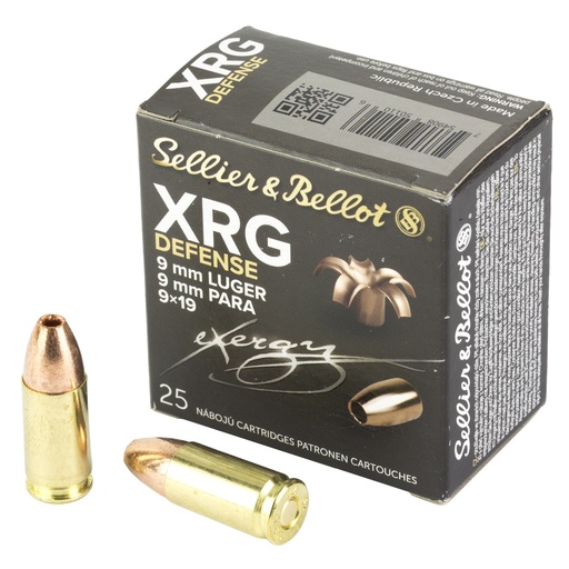 [SB9XA] S&B 9MM 100GR XRG 25/1000