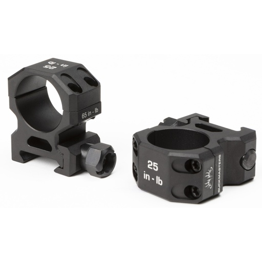 [SGSOA10034] SIG BUCKMSTRS RINGS 1" ALUM MED BLK