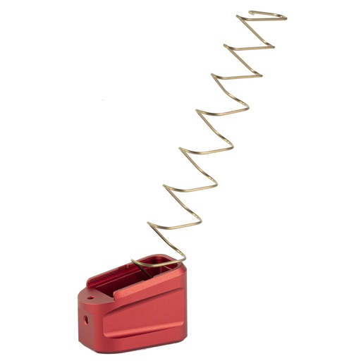 [SI-EMP-AL-G19-RED] STRIKE MAG PLATE AL FOR GLOCK 19 RED