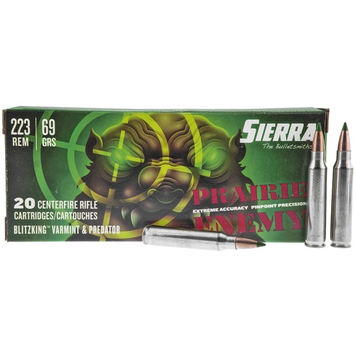 [SIERA7170-09] SIERRA PRAIR 223REM 69GR BLTZ 20/200