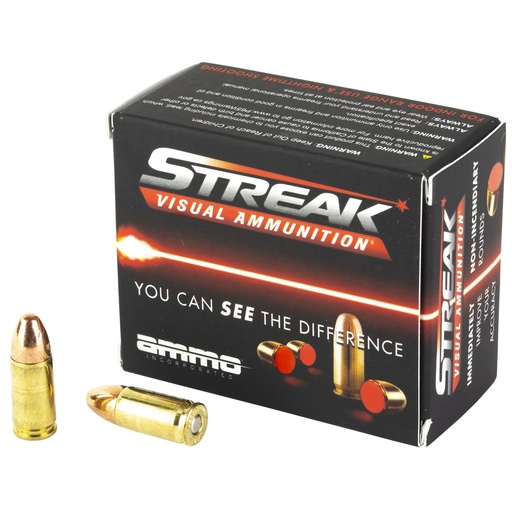 [STRK9124TMC] STREAK 9MM 124 GR TMC 20/200