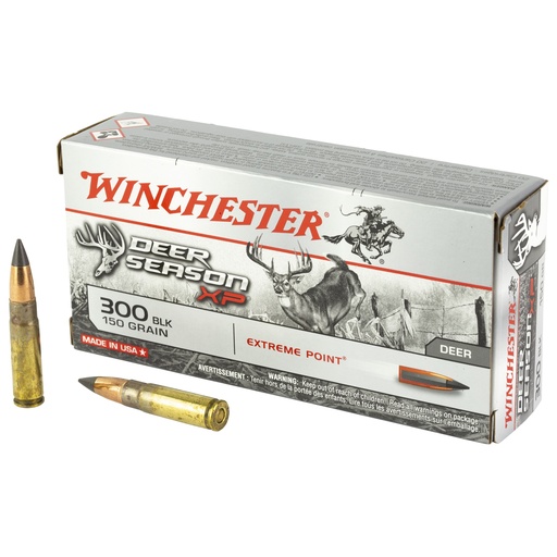 [WINX300BLKDS] WIN DEER SSN XP 300BLK 150GR 20/200