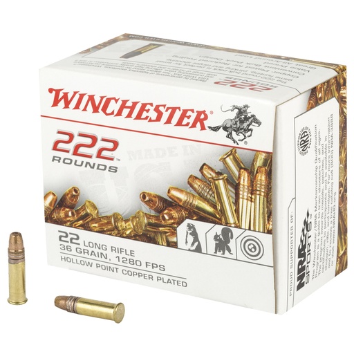 [WN22LR222HP] WIN 22LR 36GR CPR HP 222/2220