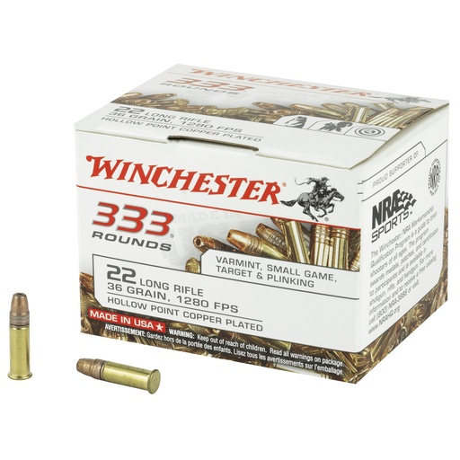 [WN22LR333HP] WIN 22LR 36GR CPR HP 333/3330