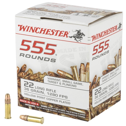 [WN22LR555HP] WIN 22LR 36GR CPR HP 555/5550