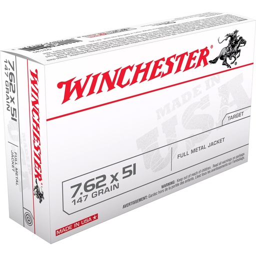 [WNQ3130] WIN USA 762X51 147GR FMJ 20/200