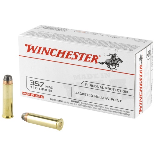 [WNQ4204BX] WIN USA 357MAG 110JHP 50/500