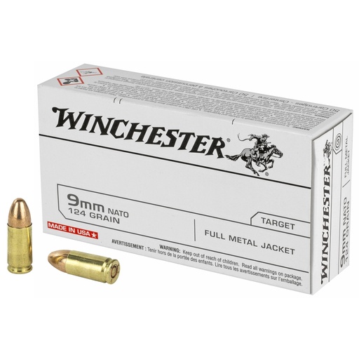 [WNQ4318] WIN USA 9MM 124GR FMJ 50/500