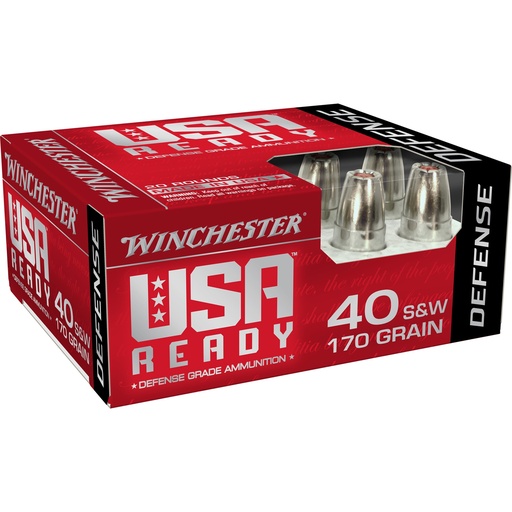 [WNRED40HP] WIN 40S&W 155GR HX HP 20/200